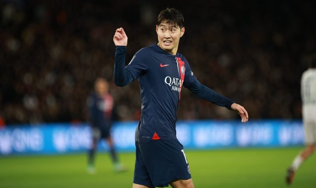 Kang-In Lee im Einsatz für PSG