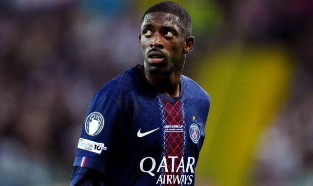 Ousmane Dembélé im PSG-Trikot