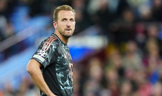 Harry Kane im Spiel gegen Aston Villa