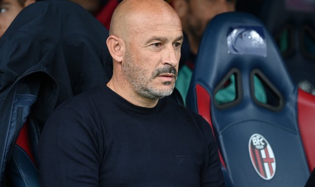 Vincenzo Italiano auf der Bank