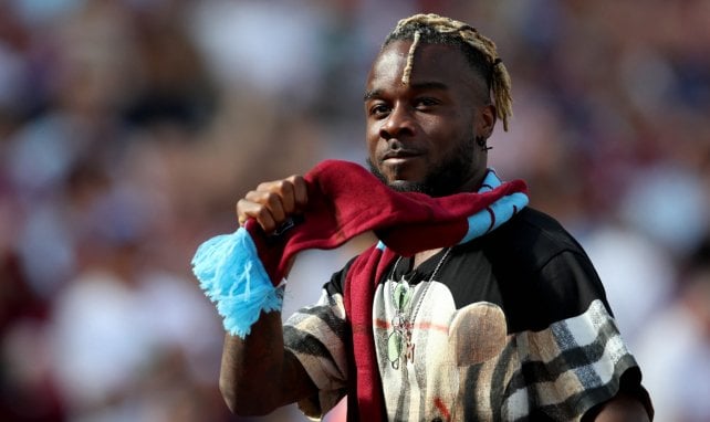 Maxwell Cornet bei seiner Vorstellung bei West Ham United 2022