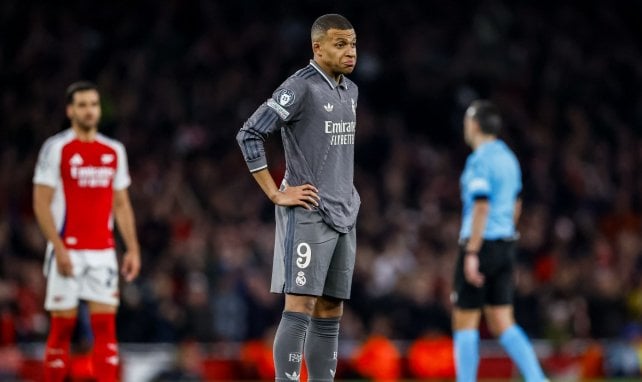 Kylian Mbappé ist ratlos