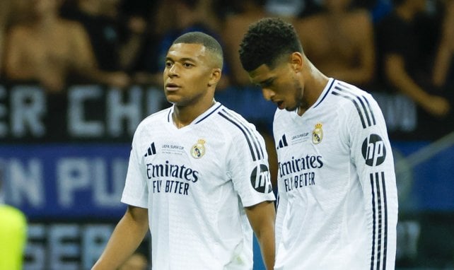 Jude Bellingham und Kylian Mbappé 