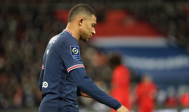 Kylian Mbappé im PSG-Trikot