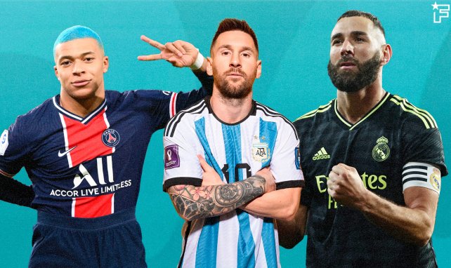 FIFA The Best-Awards: Mbappé, Messi und Benzema im Finale