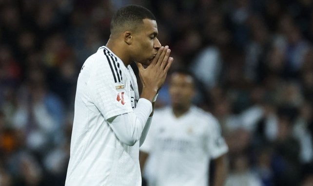 Kylian Mbappé pustet durch