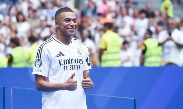 Kylian Mbappé im Trikot von Real Madrid