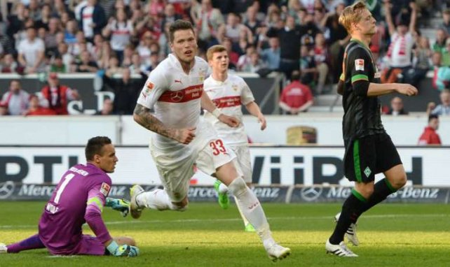 Beim VfB Stuttgart zuletzt in Topform: Daniel Ginczek
