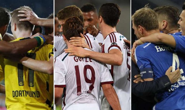 Die deutschen Klubs haben nicht nur in der Champions League Grund zur Freude