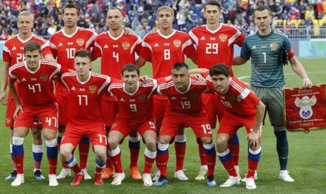 Die russische Nationalmannschaft startet in die Heim-WM