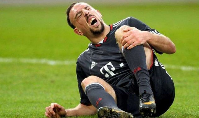 Franck Ribéry plagt erneut eine Verletzung