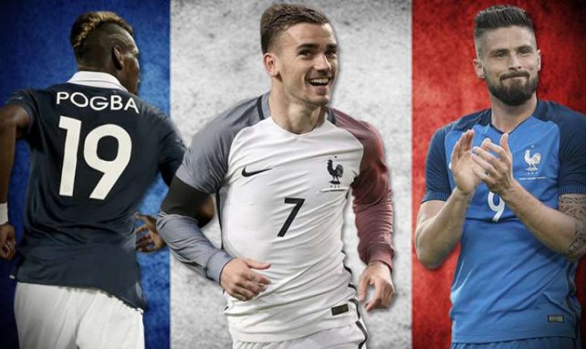 Frankreich geht mit einigen Topstars an den Start