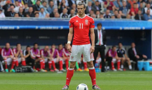 Garteh Bale erzielte das erste Tor für Wales bei einer EM