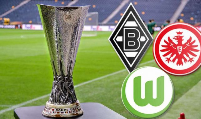 Gladbach, Frankfurt und Wolfsburg gehen in der Europa League an den Start