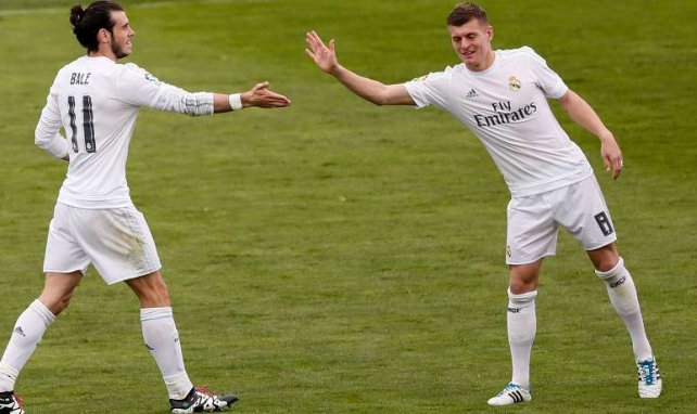 Grund zur Freude: Gareth Bale und Toni Kroos