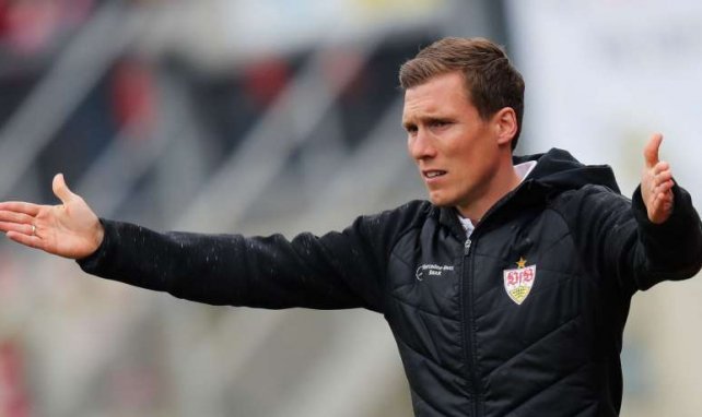 Hannes Wolf war bis Ende Januar VfB-Trainer
