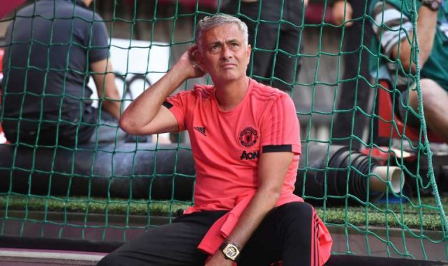 José Mourinho erlebt mit Manchester United eine schwierige Saison