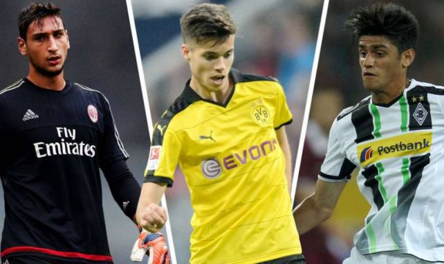 Julian Weigl (m.) und Mahmoud Dahoud (r.) zählen zu den Durchstartern der Saison