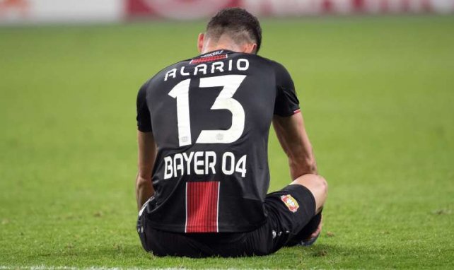 Lucas Alario ist bei Bayer Leverkusen unzufrieden