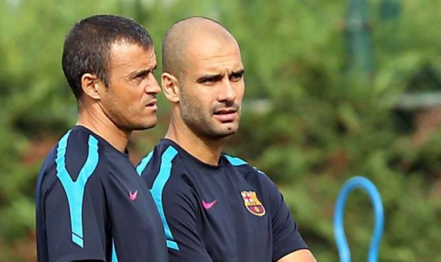 Luis Enrique und Pep Guardiola kennen sich aus gemeinsamen Barça-Tagen