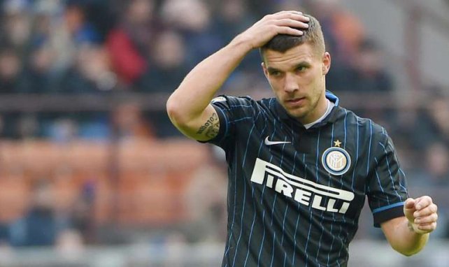 Lukas Podolski konnte sich bei Inter Mailand nicht durchsetzen