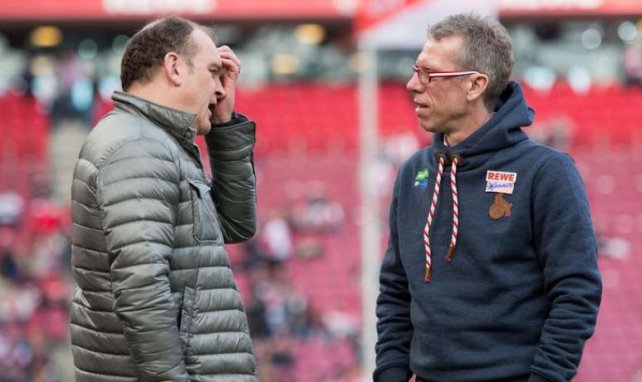 Manager Schmadtke und Coach Stöger wollen keinen Stammspieler mehr ziehen lassen