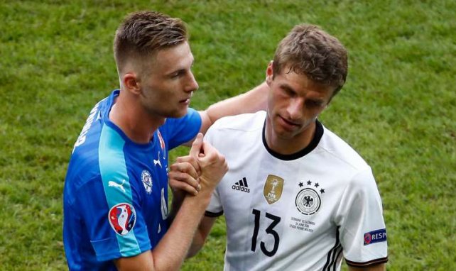 Milan Skriniar kennt Thomas Müller bereits aus Länderspielen