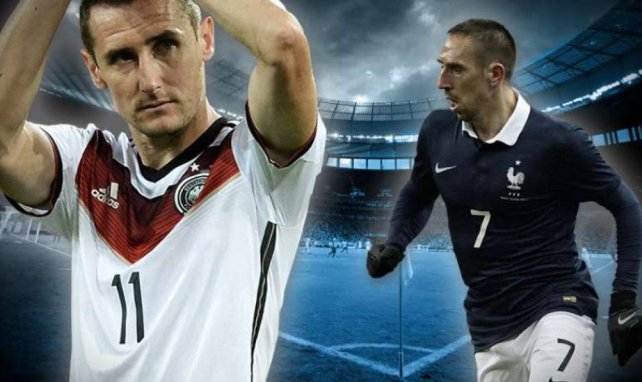 Miroslav Klose und Franck Ribéry sind in der Top-Elf