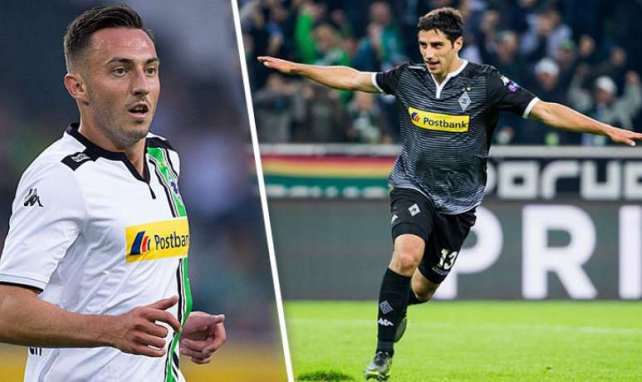Neu bei der Borussia: Josip Drmic und Lars Stindl
