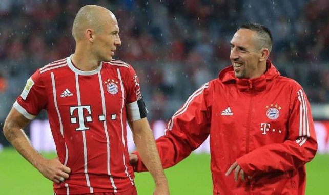 Nicht mehr unantastbar: Arjen Robben & Franck Ribéry