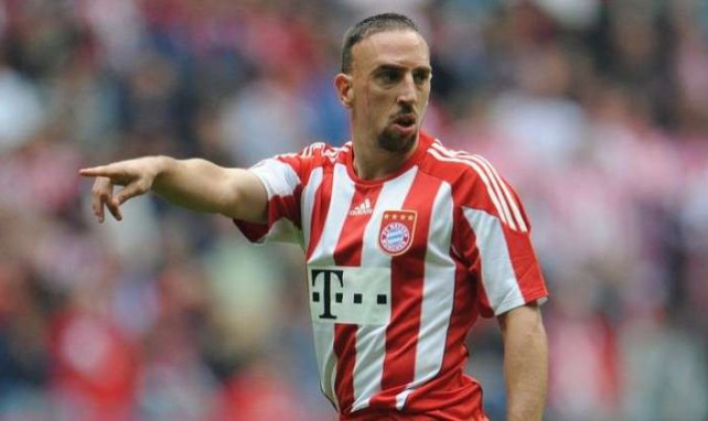 Seine Torvorlage wurde nicht gewertet: Franck Ribéry