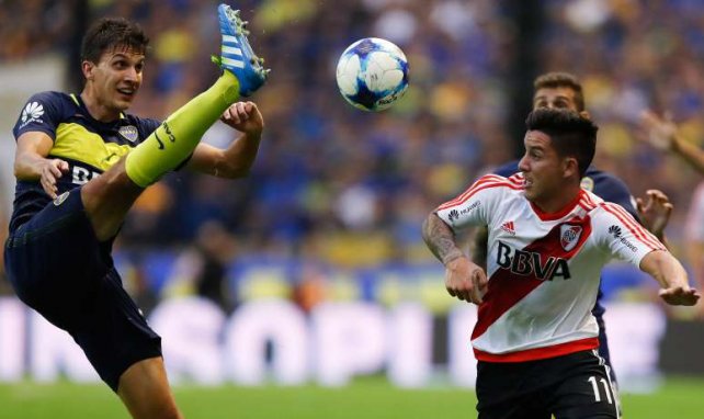 Sebastián Driussi (r.) sorgte gegen Boca Juniors für die Entscheidung