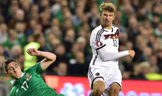 Thomas Müller blieb gegen Irland blass