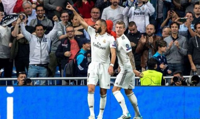 Traf doppelt in Pilsen: Karim Benzema