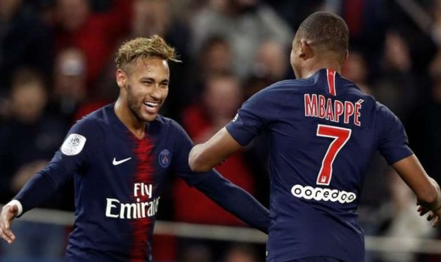 Treffsicheres PSG-Duo: Neymar und Mbappé