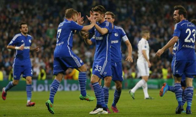 Trotz vierfachen Kollektivjubels hat es am Ende für Schalke nicht gereicht