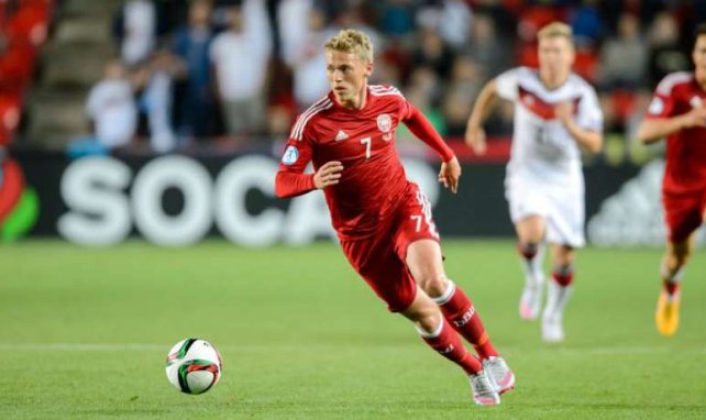 Viktor Fischer ist dänischer U21-Nationalspieler