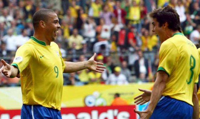 Weltmeister unter sich: Ronaldo und Kaká