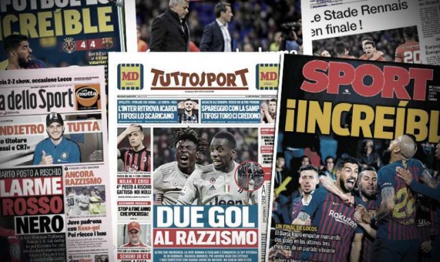Presseschau: Rassismus bei Juve-Spiel | Barça begeistert