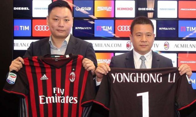 Yonghong Li steckte schon 200 Millionen in den AC Mailand