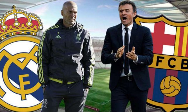 Zinédine Zidane und Luis Enrique hoffen auf einen neuen Stürmer
