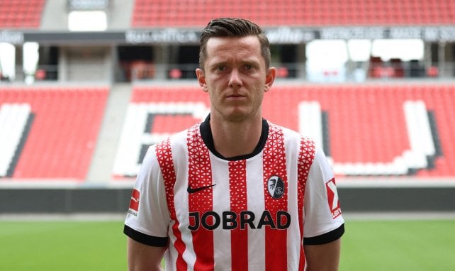 Michael Gregoritsch im Trikot des SC Freiburg