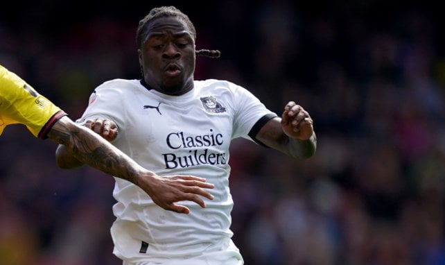 Michael Obafemi pustet durch