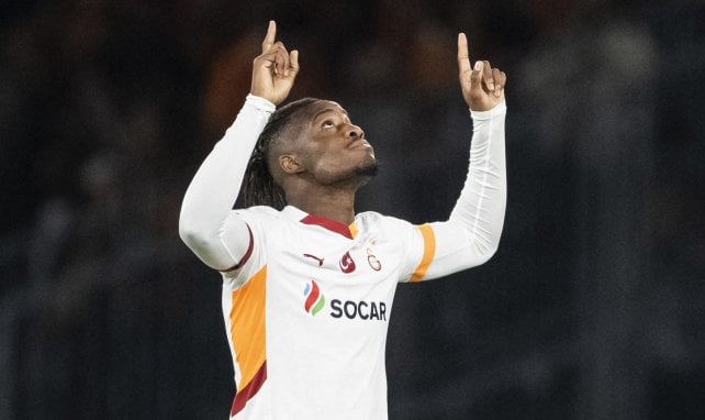 Michy Batshuayi im Trikot von Galatasaray