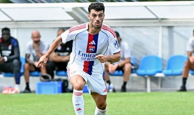 Georges Mikautadze in Aktion für Lyon