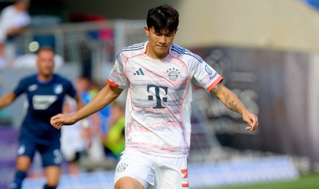 Min-jae Kim im Bayern-Trikot