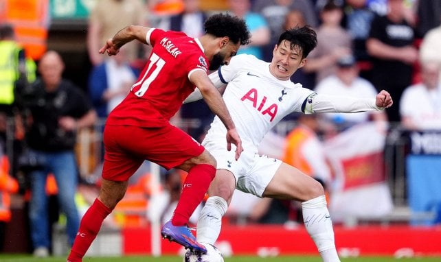 Mohamed Salah mit dem Ball am Fuß