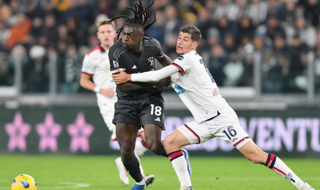 Moise Kean im Dress von Juventus Turin