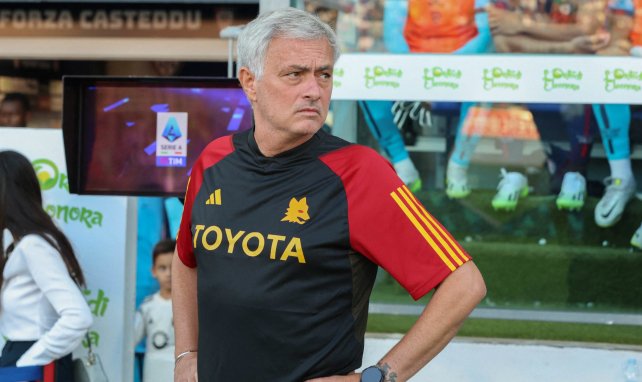 José Mourinho als Trainer der AS Rom