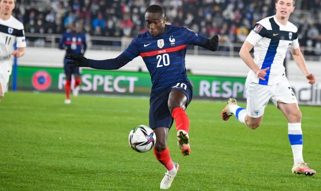 Moussa Diaby im Einsatz für Les Bleus